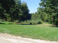 Lower pond