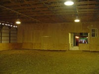 Inside shot of the Rising Arena